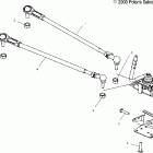 SPORTSMAN 6X6 - A04CL50AA Gearcase selector mounting