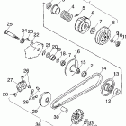 PREDATOR 90 - A04KA09CA Drive pulley