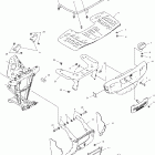 SPORTSMAN 500 - A04CH50AA Передний бампер и багажник