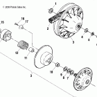 MAGNUM 330 2X4 - A04CB32AA Привод сцепления