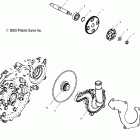 SPORTSMAN 600 - A04CH59AK Водяной насос