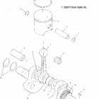 TRAIL BLAZER - A04BA25CA Коленвал и поршни
