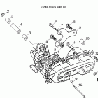 PREDATOR 90 - A04KA09CA Крепление двигателя
