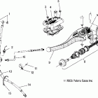 SPORTSMAN 700 - A04CH68AK Трост дроселя