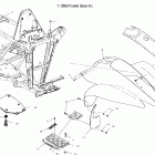 SCRAMBLER 500 4X4 - A04BG50AA Переднее крыло