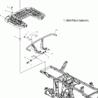 SPORTSMAN 700 - A04CH68AK Задний багажник