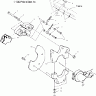 TRAIL BOSS 330 - A04CA32AA Задний суппорт тормозной