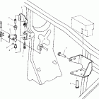 SPORTSMAN 400 - A02CH42AA Frame mounting