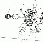 SPORTSMAN 500 - A04CH50AA Муфта сцепления