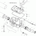 SPORTSMAN 6X6 - A04CL50AA Воздушный фильтр