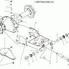 ATP 330 4X4 - A04JD32AA Swing arm / rear axle mounting