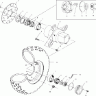 SPORTSMAN 400 - A02CH42AA Переднее колесо