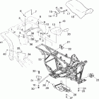 MAGNUM 330 4X4 - A04CD32AA Заднее крыло и сиденье