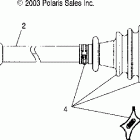 SPORTSMAN 700 - A04CH68AK Передний привод