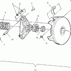 SPORTSMAN 400 - A02CH42AA Муфта сцепления