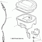 SCRAMBLER 500 4X4 - A04BG50AA Трост дроселя