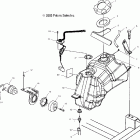 SPORTSMAN 700 - A04CH68AK Топливный бак