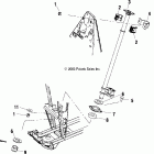 MAGNUM 330 2X4 - A04CB32AA Рулевой вал
