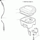 SPORTSMAN 700 - A04CH68AK Трост дроселя
