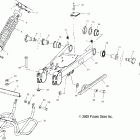 SPORTSMAN 6X6 - A04CL50AA Бугель и аммортизатор