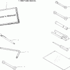 SPORTSMAN 6X6 - A04CL50AA Инструмент