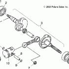SPORTSMAN 90 - A04FA09CA Коленвал