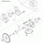 SPORTSMAN 6X6 - A04CL50AA Масляный насос