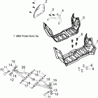 PREDATOR 90 - A04KA09CA Swing arm / footrest