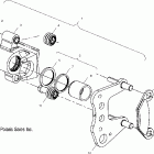SPORTSMAN 600 - A04CH59AK Передний тормоз