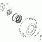 SPORTSMAN 700 - A04CH68AC Переднее колесо