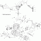 SPORTSMAN 400 - A04CH42AQ Крепление двигателя