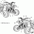 PREDATOR 50 - A04KA05CA Наклейки