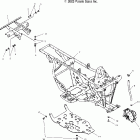 ATP 500 4X4 - A04JD50AA Frame extension and main frame