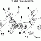 MAGNUM 330 2X4 - A04CB32AA Муфта сцепления