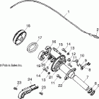 PREDATOR 50 - A04KA05CA Задний тормоз