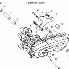 SPORTSMAN 90 - A04FA09CA Крепление двигателя