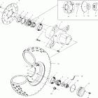 SPORTSMAN 500 - A04CH50AA Переднее колесо