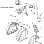 PREDATOR 50 - A04KA05CA Воздухозаборник