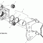 SPORTSMAN 700 - A04CH68AK Передний тормоз