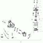 SPORTSMAN 400 - A04CH42AA Задний суппорт