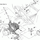 TRAIL BLAZER - A04BA25CA Крепление двигателя