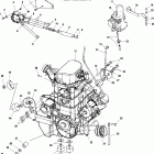 SPORTSMAN 700 - A04CH68AC Крепление двигателя