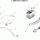 TRAIL BLAZER - A04BA25CA Трост дроселя