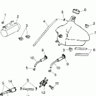 PREDATOR 50 - A04KA05CA Oil tank / fuel tank