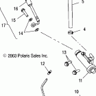 SPORTSMAN 400 - A04CH42AQ Тормозной цилиндр задний