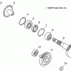 PREDATOR 90 - A04KA09CA Ведущий вал