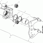 SPORTSMAN 500 - A04CH50AA Передний тормоз