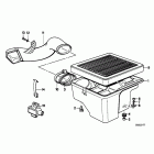 K1 (89V1) Bottom air cleaner housing / air cleaner