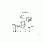R100GS 91-95 (47E2) Installing set clock