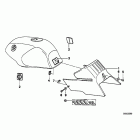 K1 (89V1) Fuel tank cover